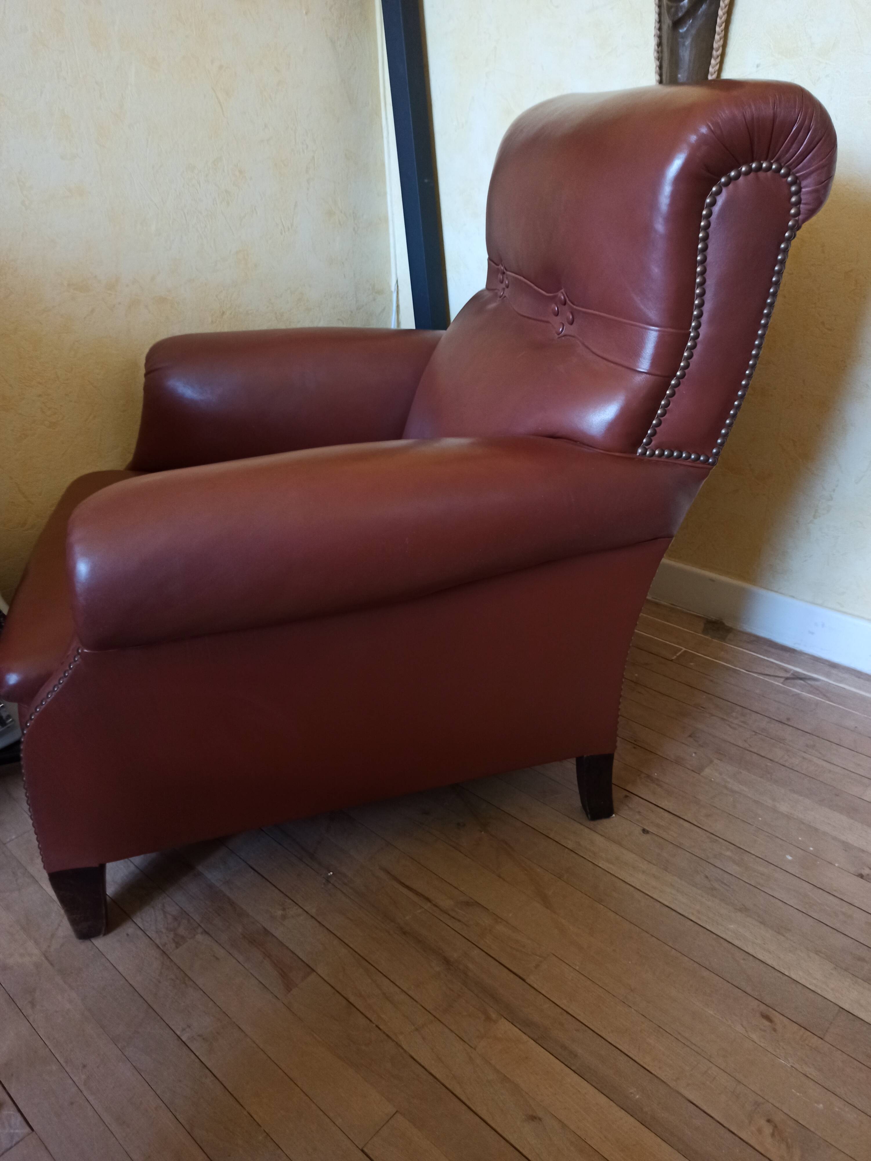 Vintage club armchair