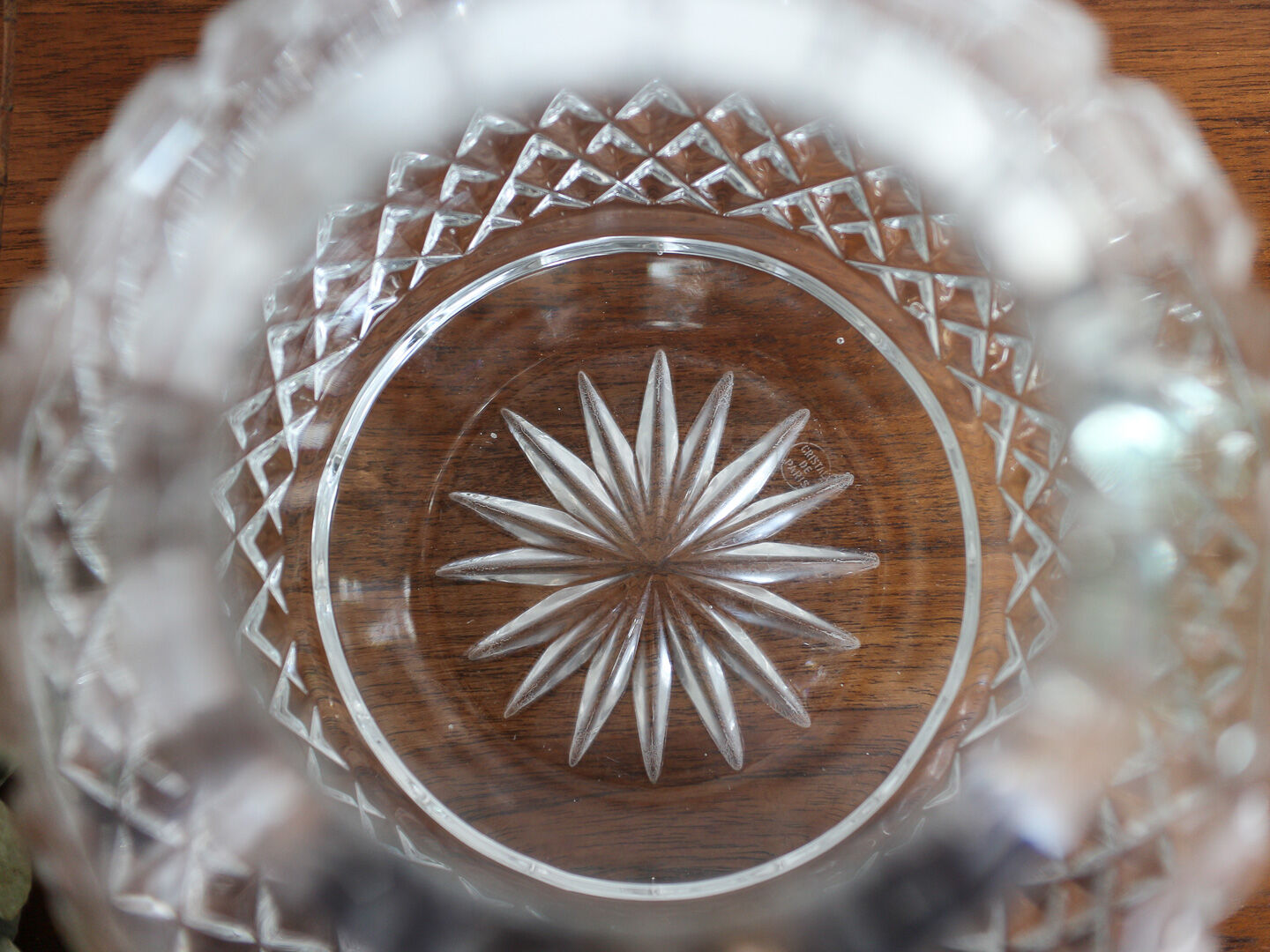 Paris crystal crystal vase