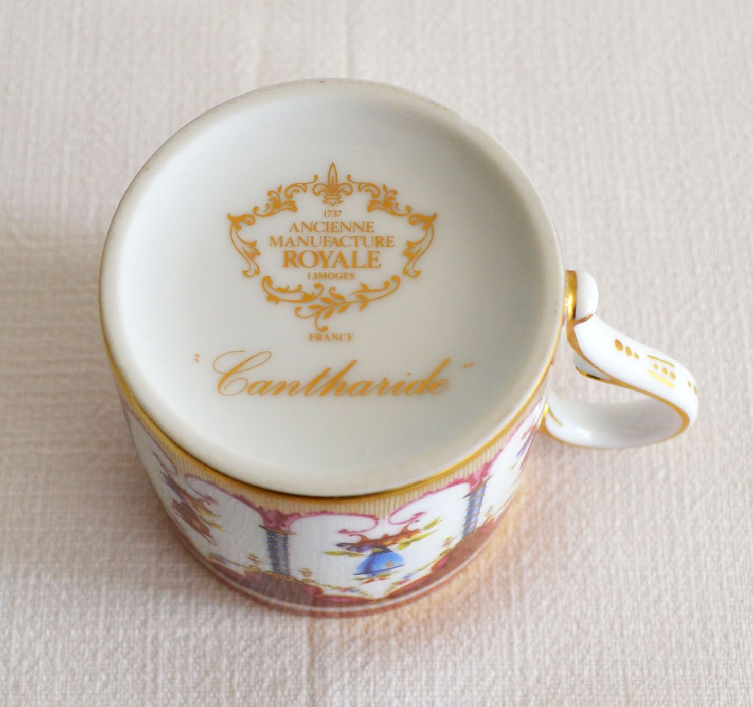 Cup "Cantharide" Former Royal Porcelain Factory of Limoges