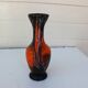 vase 1970 two orange handles.