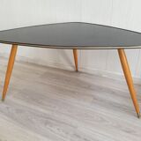 Table d'appoint basse du milieu du siècle, en forme de larme, 1970