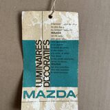 Old mazda wall light