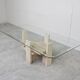 Vintage coffee table by Willy Ballez, 1970s