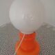 Italian glass standard lamp, 1970s