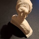 Female bust in stone