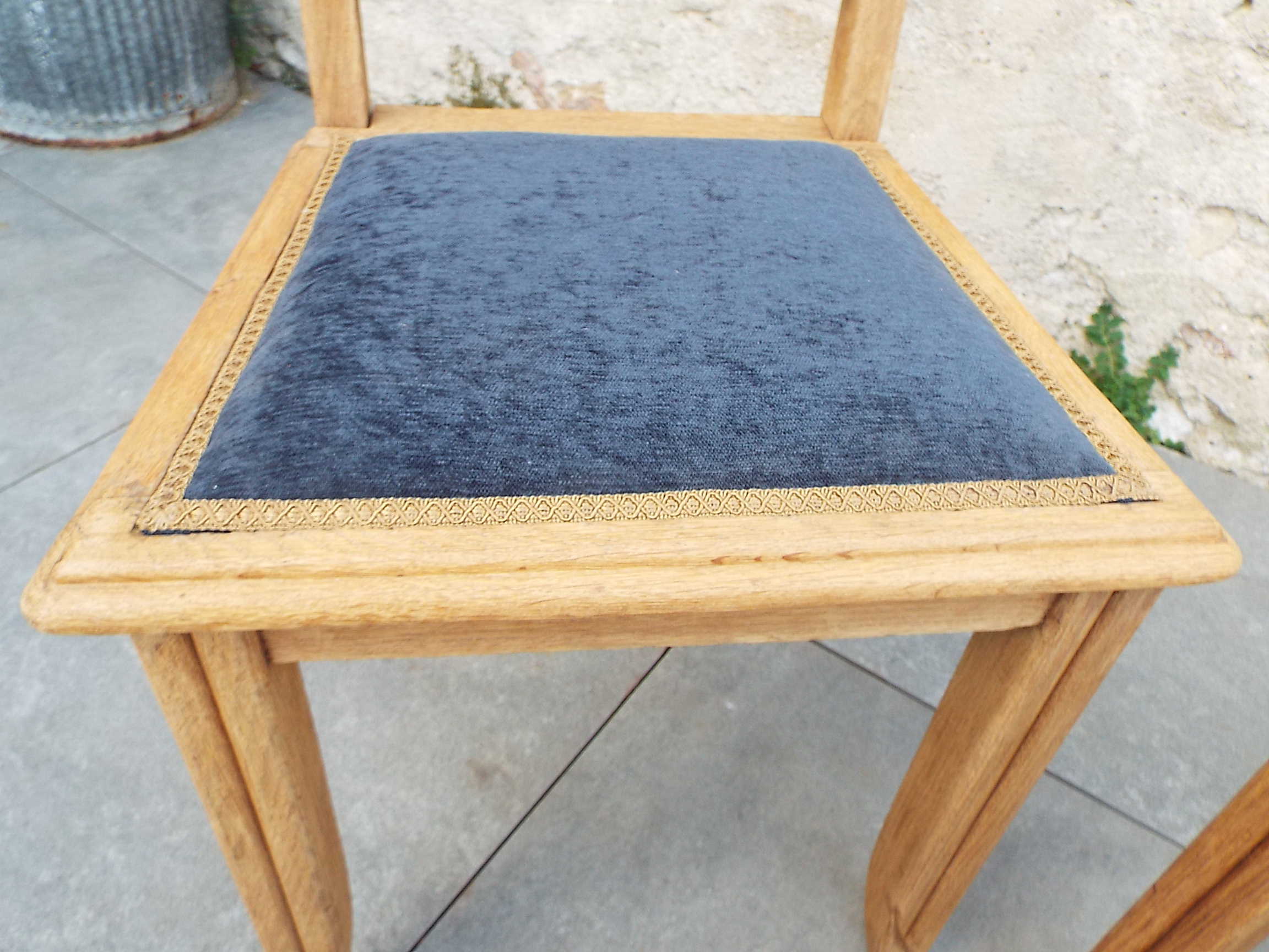 2 art deco style chairs