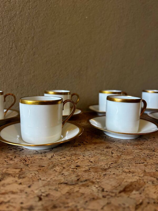 Service à café fabrique royale Limoges