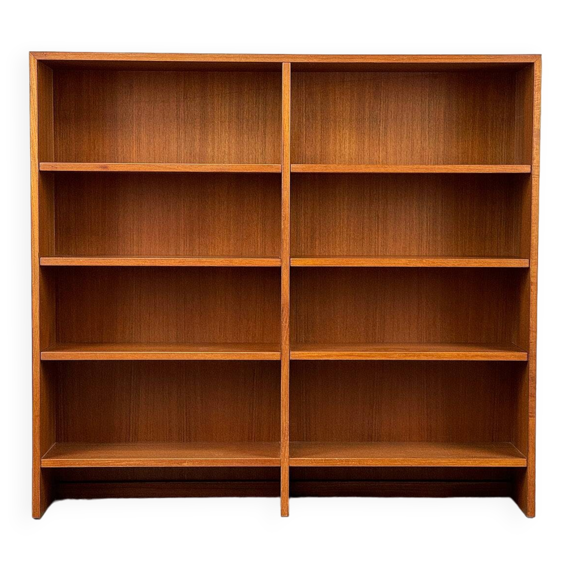 Bibliothèque en teck, années 1960