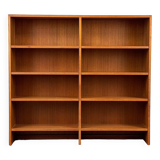 Bibliothèque en teck, années 1960