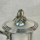 Christofle Silver-Plated Metal Coffee Pot with Blackened Wood Handle