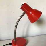 Lampe de bureau articulée rouge