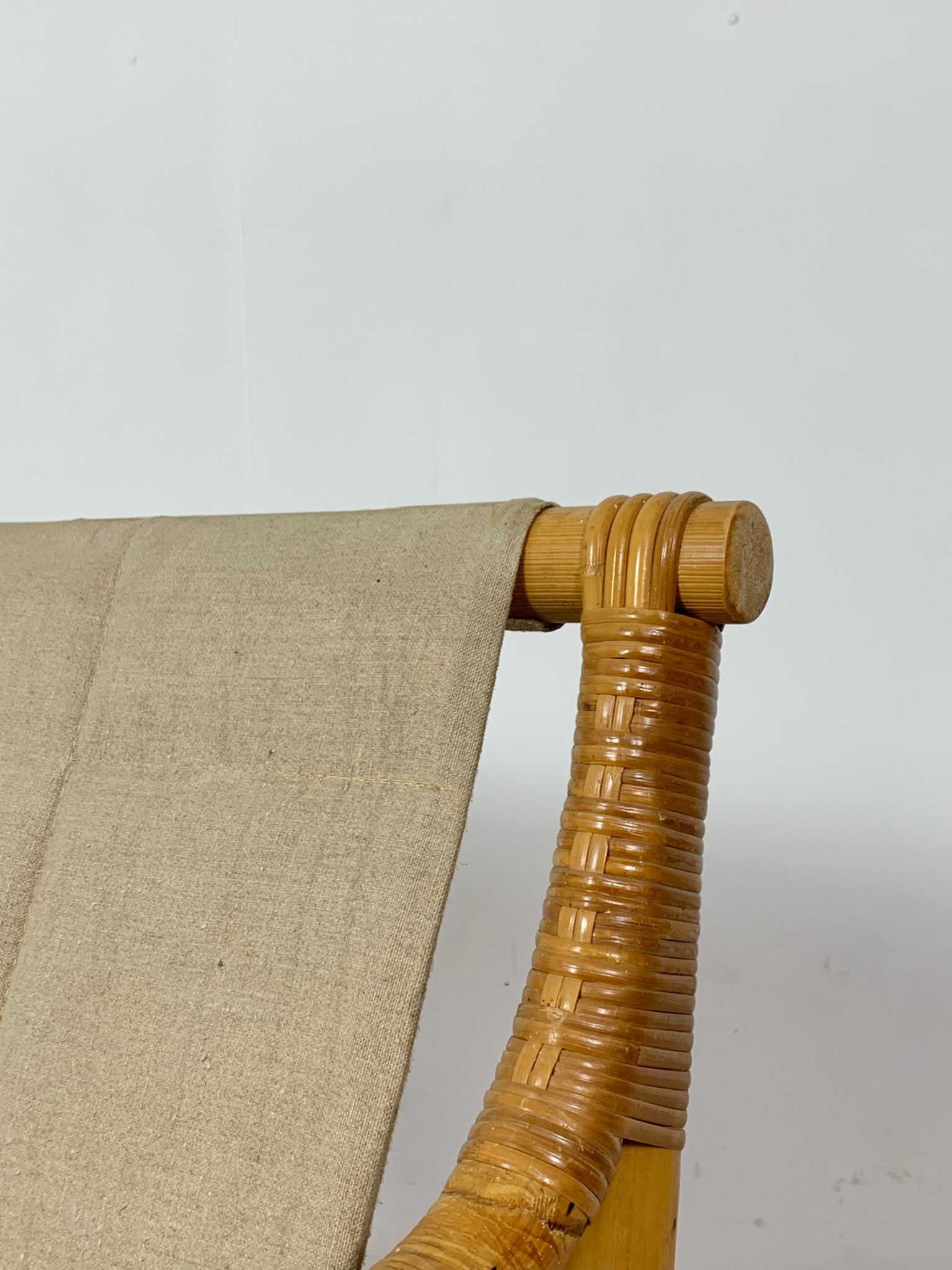 Vintage bamboo lounge set made in denmark 1950s