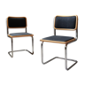 Pair of chair Marcel Breuer Cesca B32