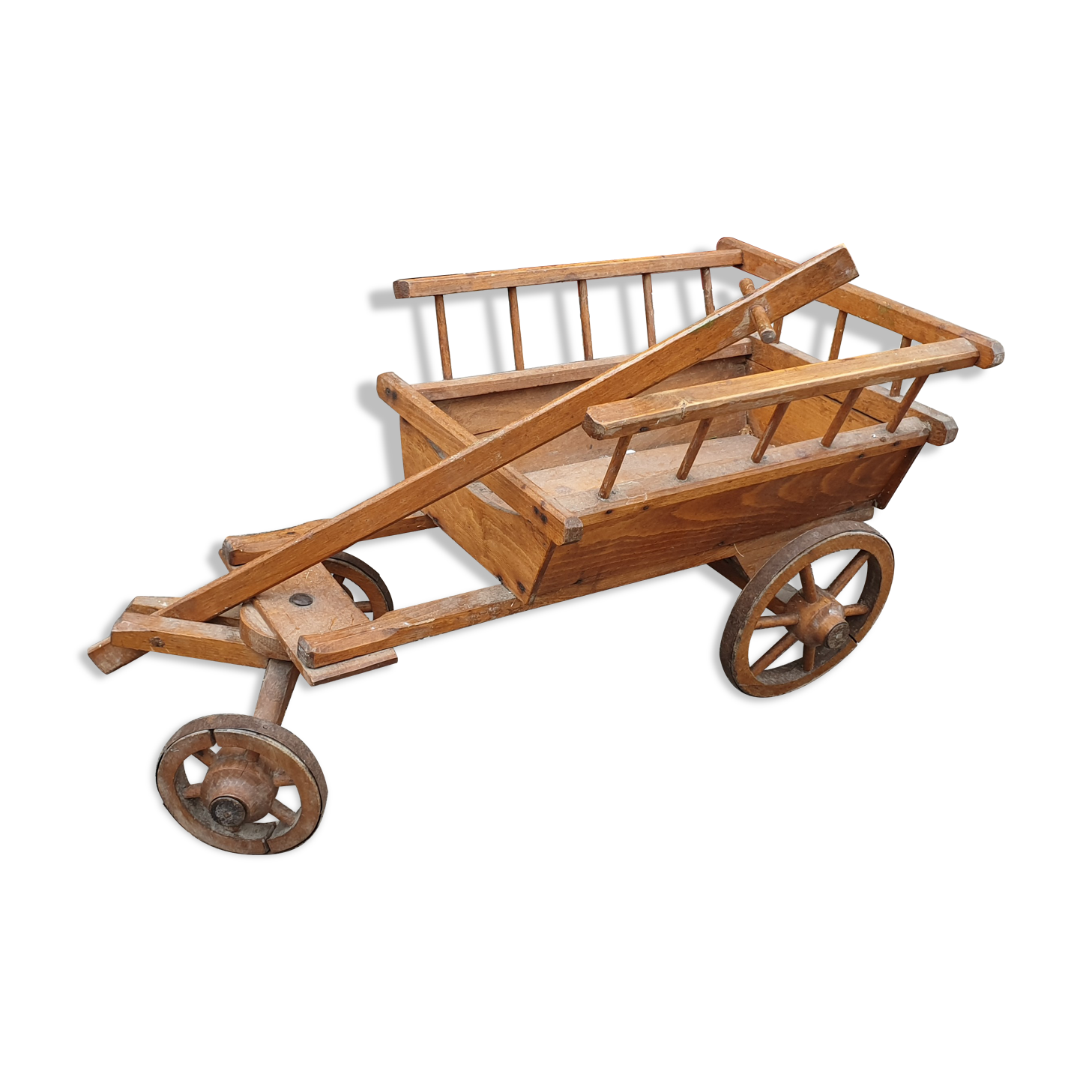 Old wood cart