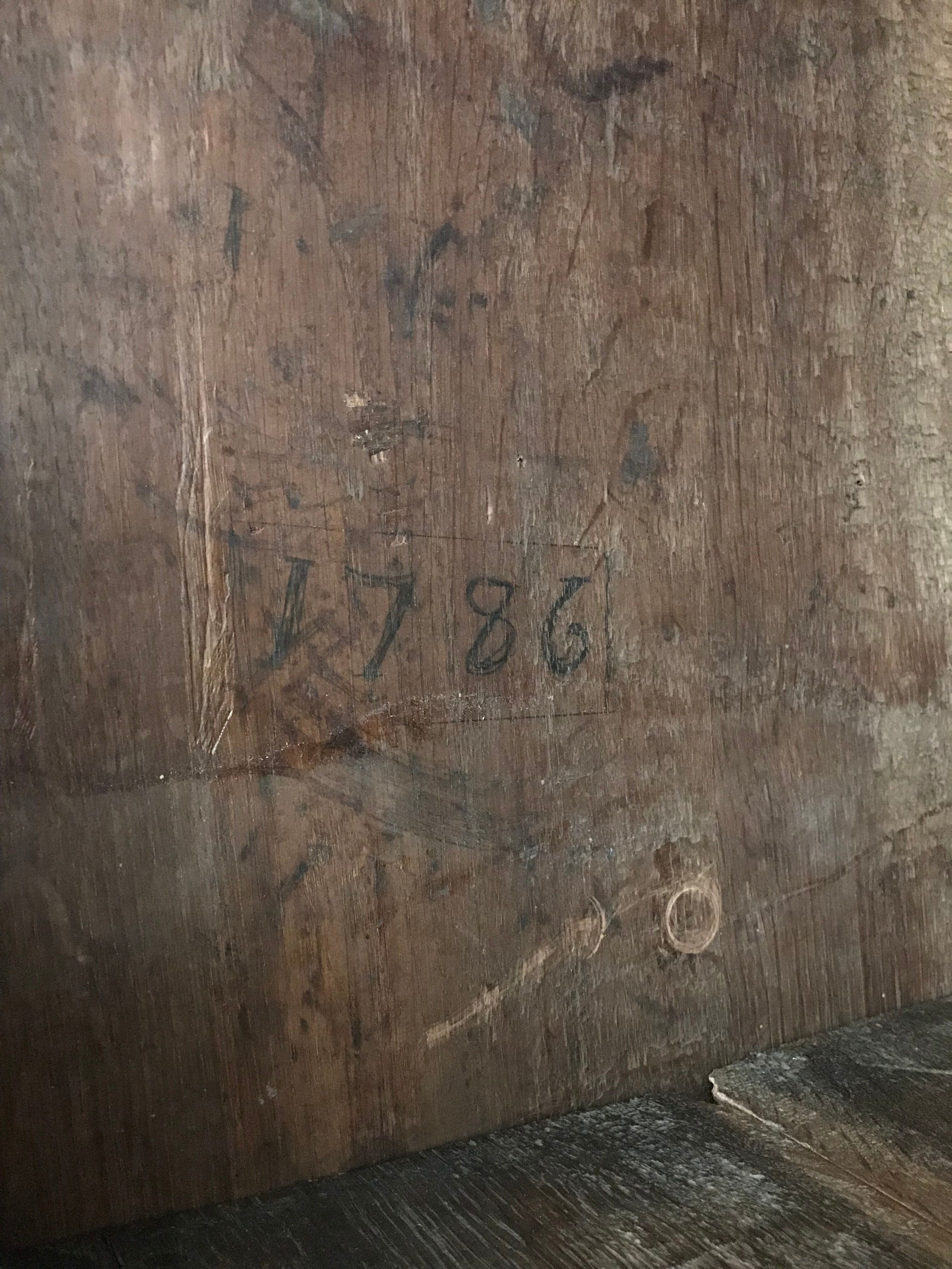 Lyon Dauphiné's old 18th patina wardrobe