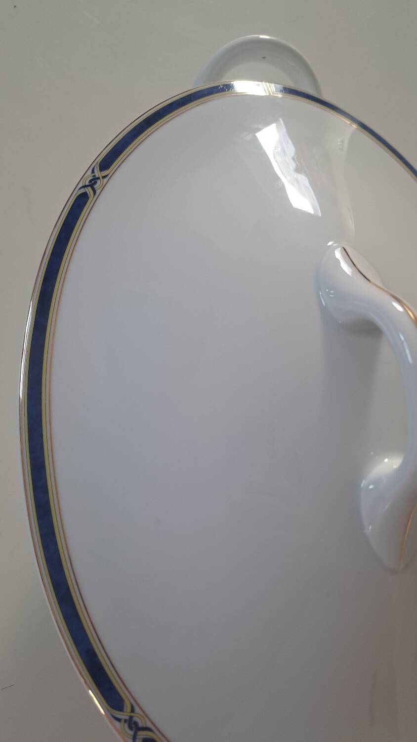 Soup tureen + Haviland plate