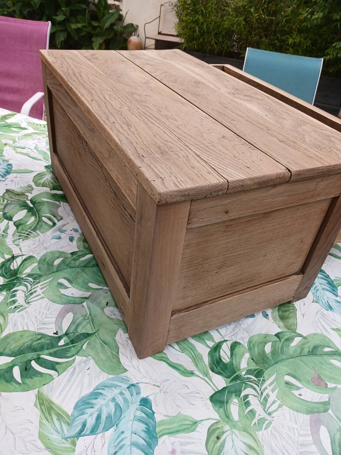 Small old wooden craft piece of furniture