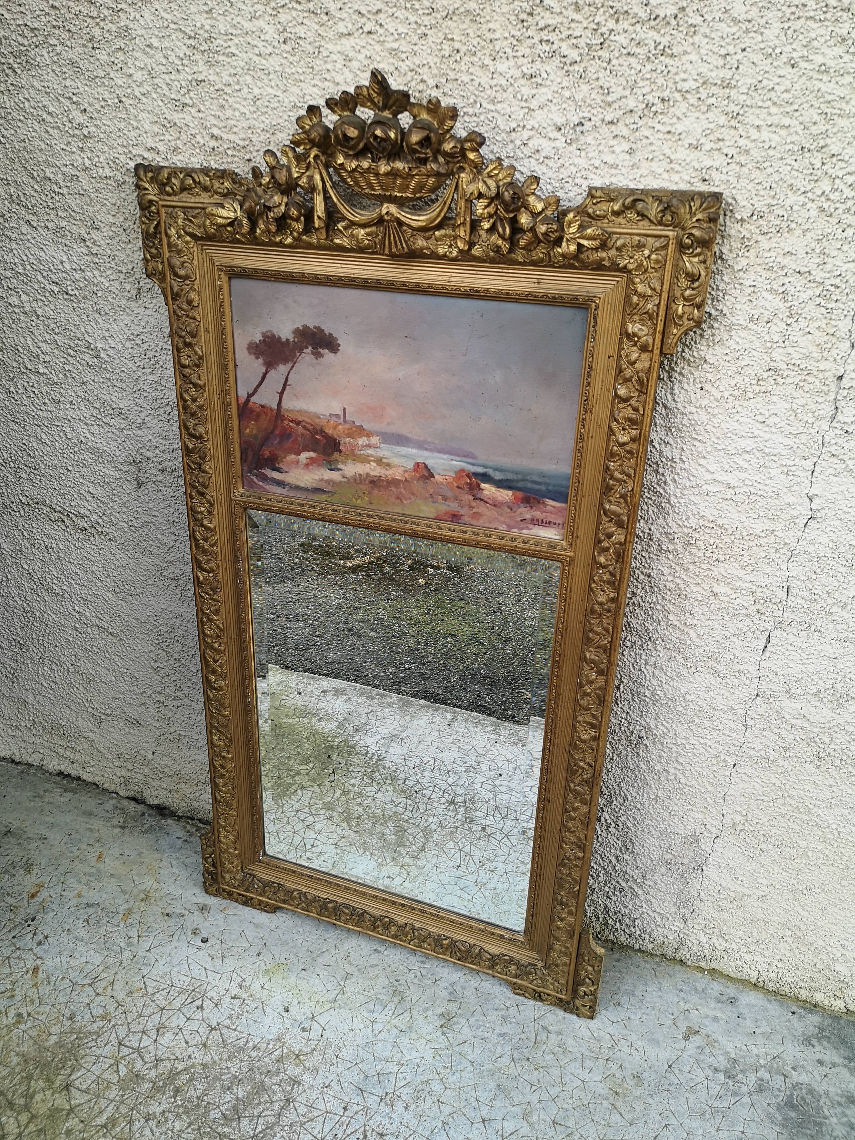 Mirror trumeau - 71x132cm