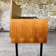 Teak storage unit with metal legs Circa 70's