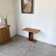 Dudouyt Courtray oak art deco console table