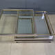 Vintage sliding top coffee table, 1970s