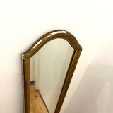 Miroir cadre doré