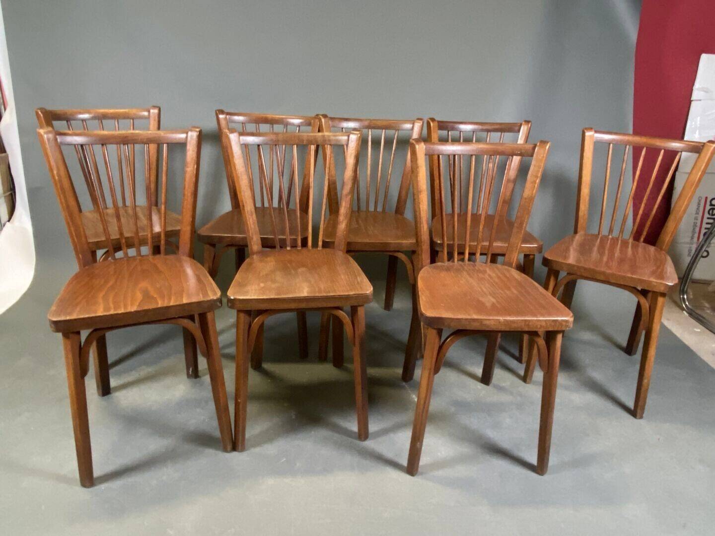 8 Baumann N12 chairs