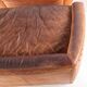 Grands fauteuil et ottoman en cuir