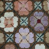 Tapis ningxia chinois fait main antique
