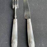 Service à découper argent fourré en écrin - ATE Guichard & Émile Puiforcat - XIXème