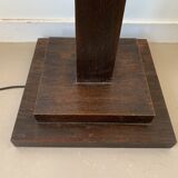 Wooden floor lamp 30s