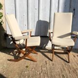 Set de 4 chaises et de 2 fauteuils inclinables Polyconfort