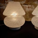 Pair of table lamp 70s Zonca