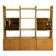 Gianluigi Gorgoni Display Unit 1970s  Fratelli Turi Bookshelf Glass Brass Briar Burl rizzo
