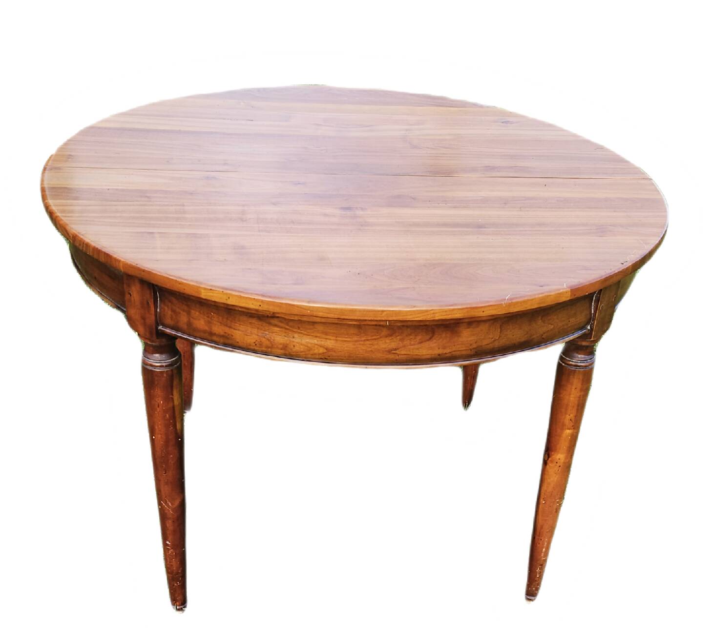 Table ronde avec rallonges