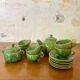 Biot glazed ceramic coffee or tea service from the 1960s