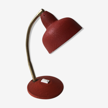 Lampe vintage rouge