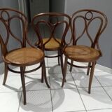 Following 3 Bistro chairs Fischel 1900