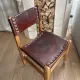 Vintage brutalist chair