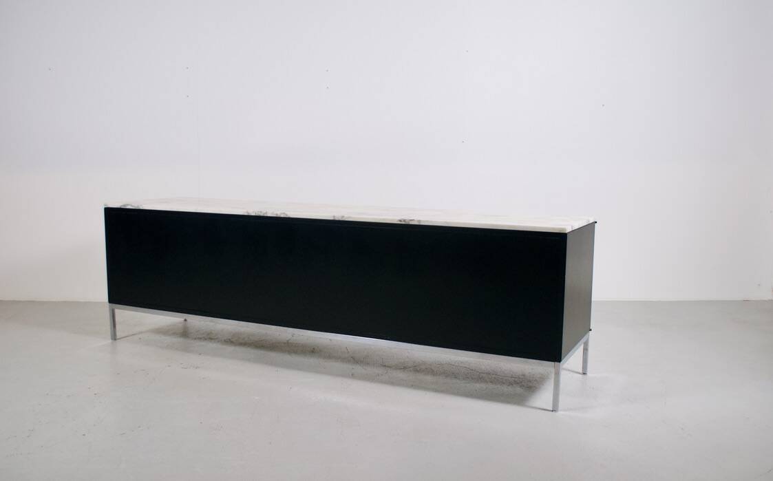 BLACK OAK AND FLORENCE MARBLE SIDEBOARD KNOLL 2000 KNOLL INTERNATIONAL PUBLISHER