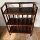 Rattan shelf