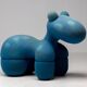 Blue Pony chair by Eero Aarnio, mid-century modern.