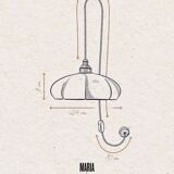 MARIA - Enamelled Porcelain - Portable Lamp
