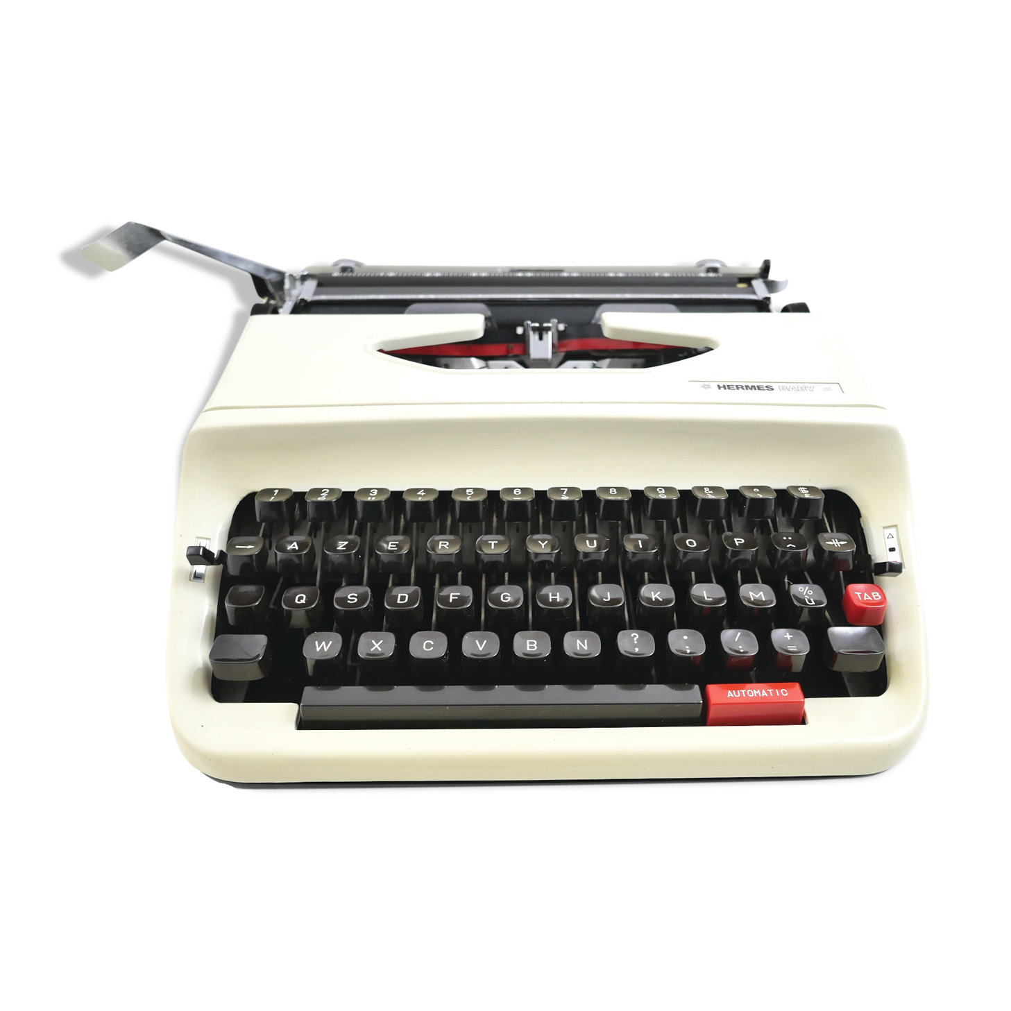 Hermes baby S typewriter - revised with new ribbon