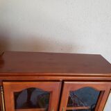 Display cabinet in alder