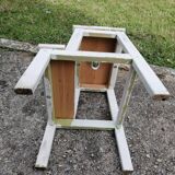 Wooden step for workshop