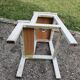 Wooden step for workshop