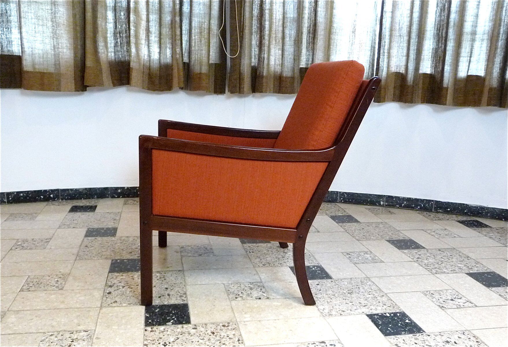 Fauteuils par Ole Wanscher pour Jeppsen, Danemark, années 1960.
