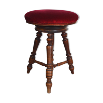 Tripod piano stool