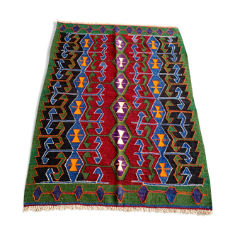 Traditional Turkish kilim carpet 125x92cm